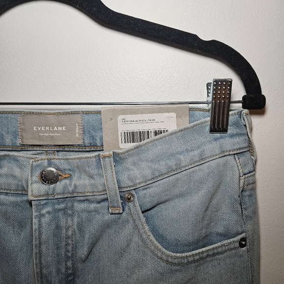 NWT Everlane The High-Rise Flare Jeans - Picture 2 of 7